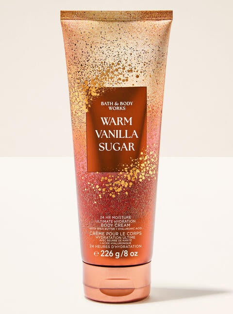 Crème pour le corps hydratation ultime Warm Vanilla Sugar