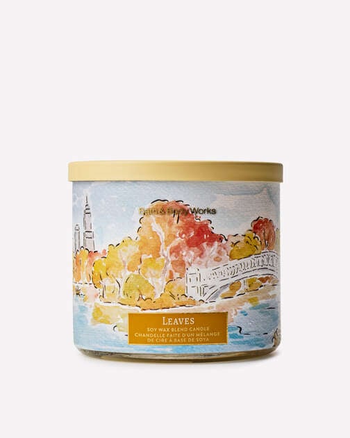Leaves 3-Wick Candle