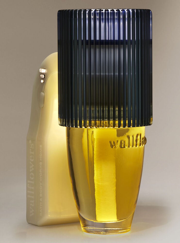 Midnight Fluted Nightlight Wallflowers Scent Control™ Fragrance Plug