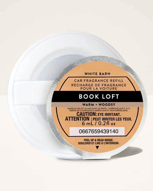 Book Loft Car Fragrance Refill