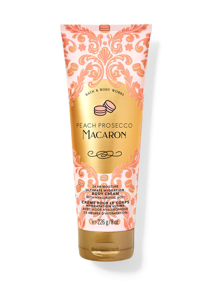 Peach Prosecco Macaron Ultimate Hydration Body Cream