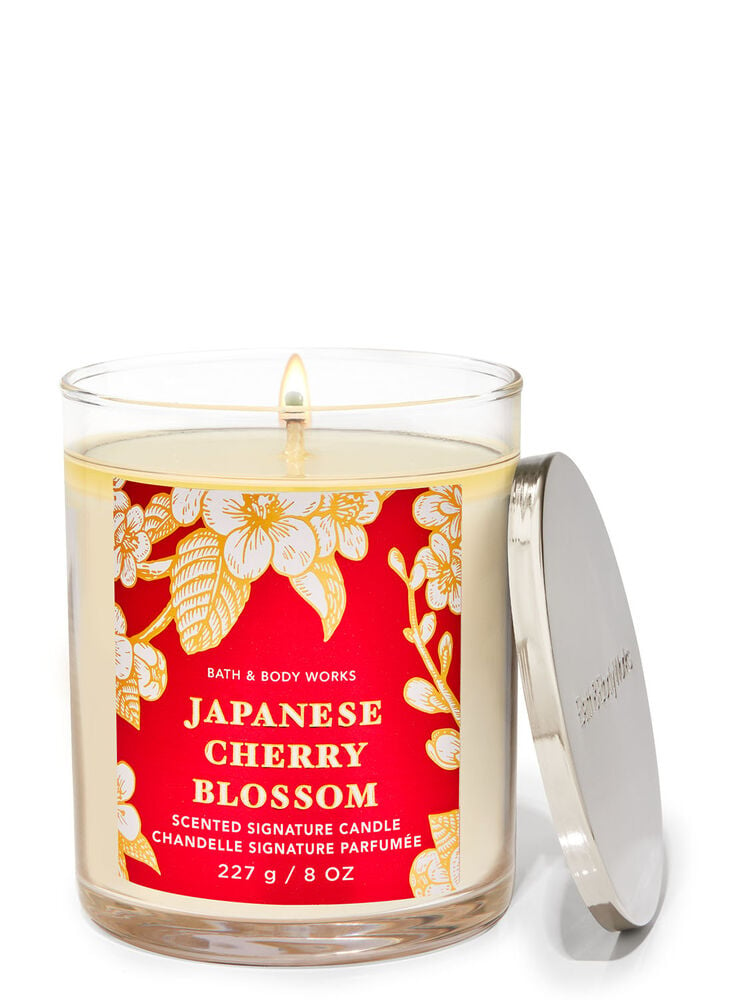 Chandelle à une mèche Japanese Cherry Blossom