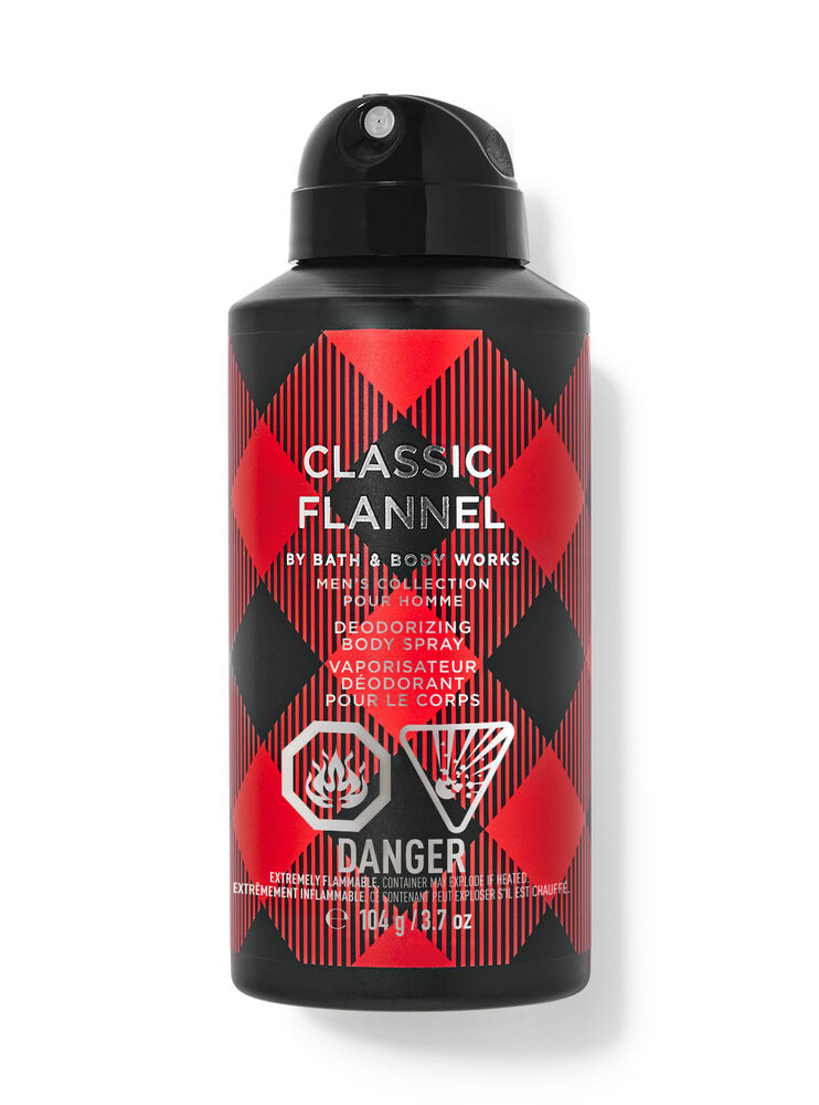 Classic Flannel Deodorizing Body Spray