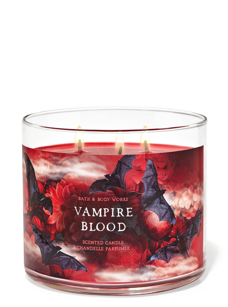 Vampire Blood 3Wick Candle Bath and Body Works