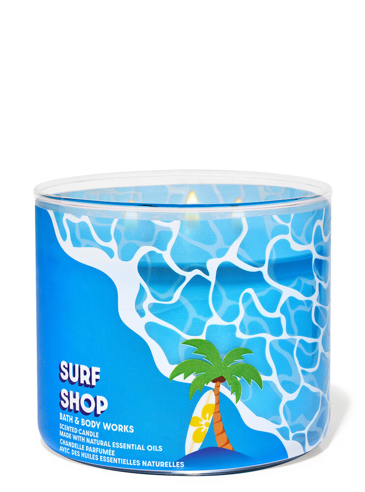 Surf Shop 3-Wick Candle