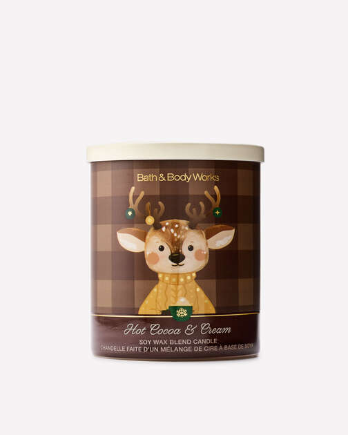 Hot Cocoa & Cream Single Wick Candle