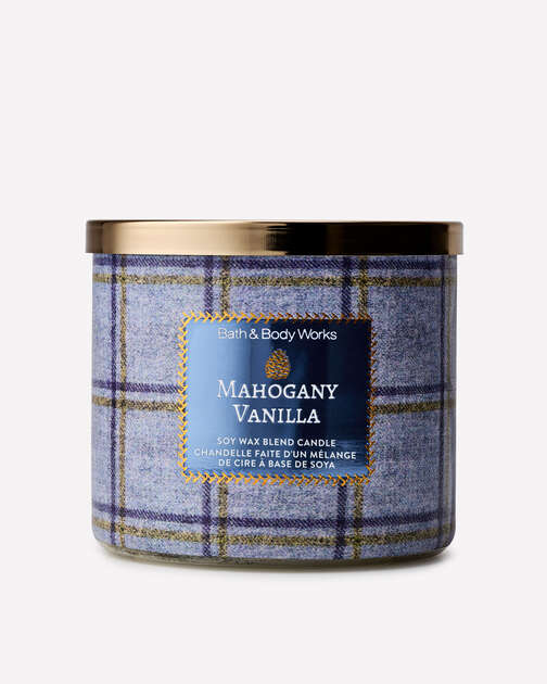 Mahogany Vanilla 3-Wick Candle