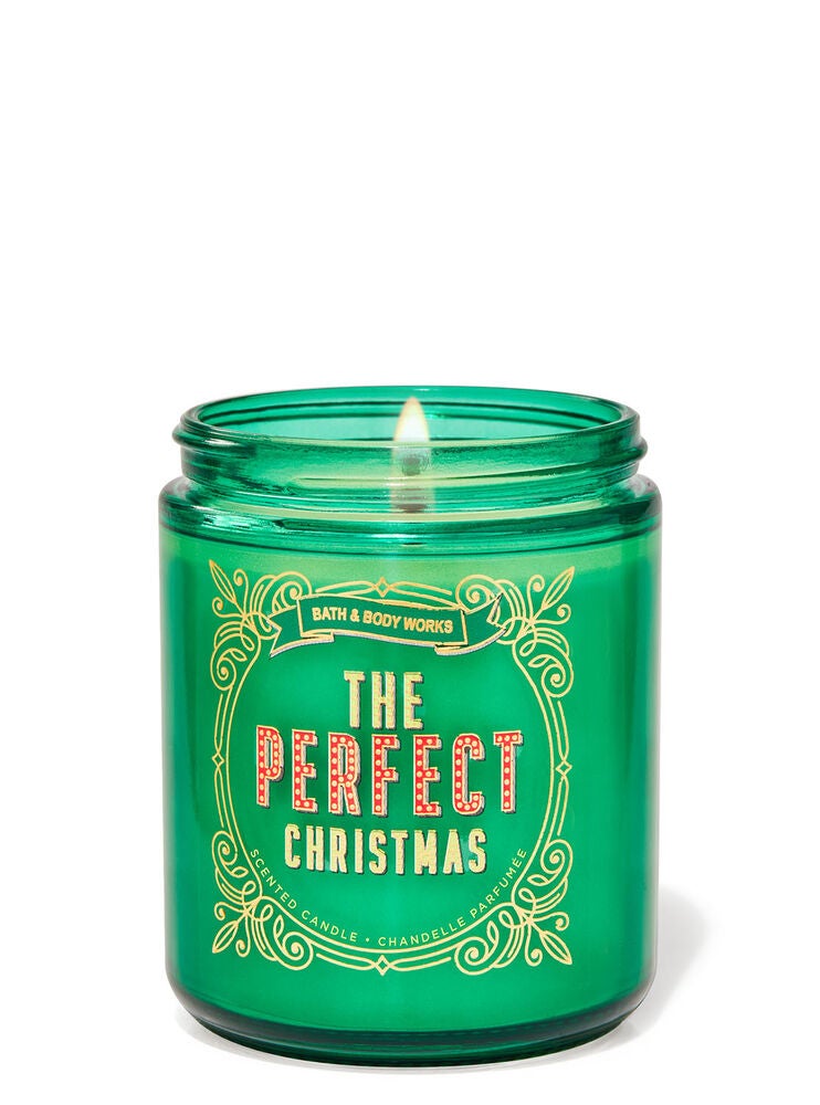 The Perfect Christmas Single Wick Candle Bath and Body Works