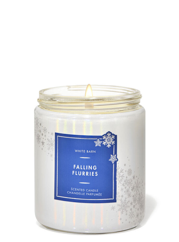 Falling Flurries Single Wick Candle
