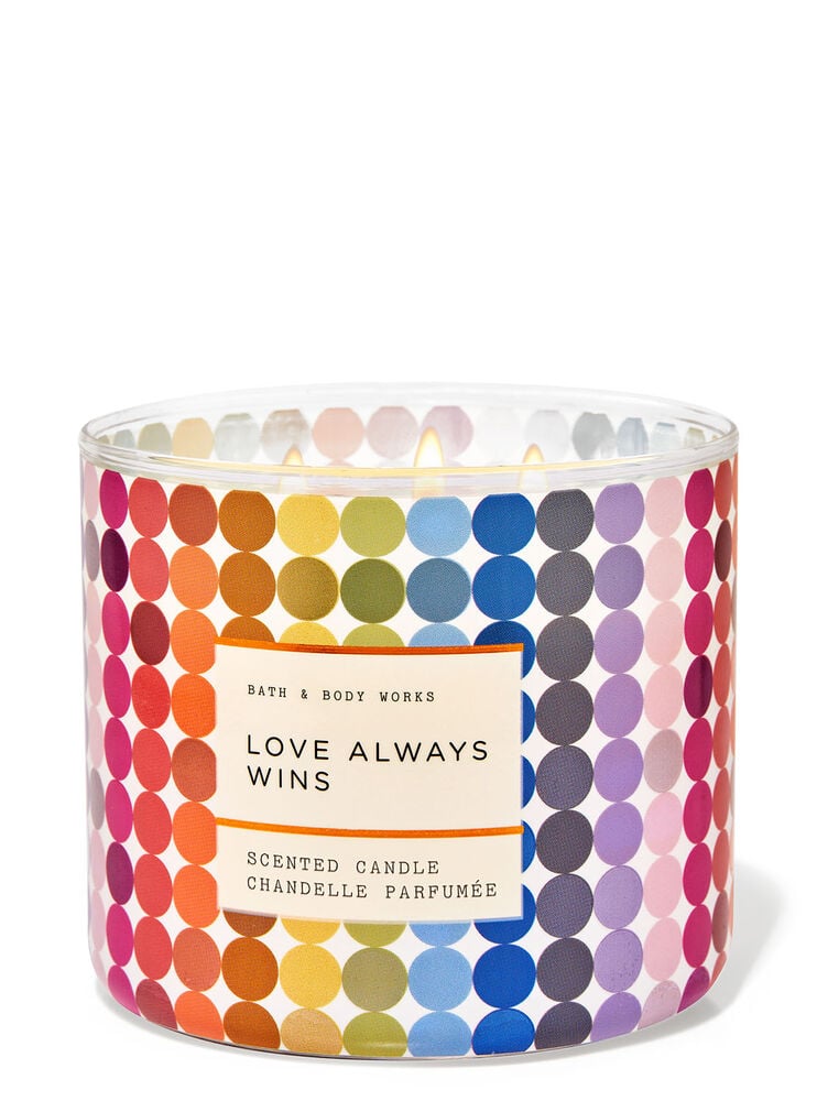 Love Always Wins 3-Wick Candle
