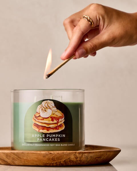 Apple Pumpkin Pancakes 3-Wick Candle