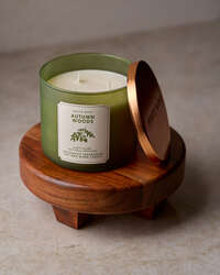 Autumn Woods 3-Wick Candle