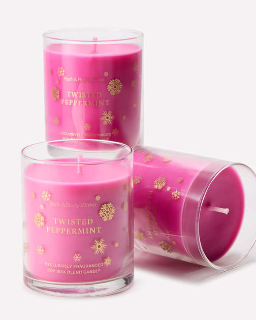 Twisted Peppermint Single Wick Candle