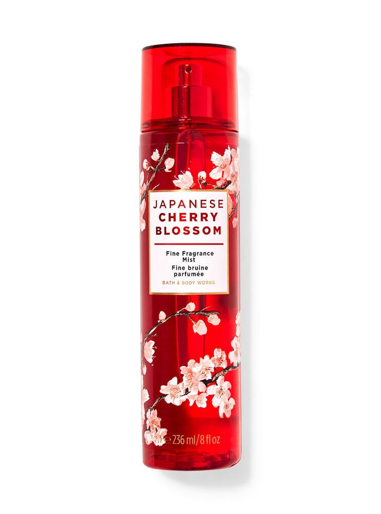 Japanese Cherry Blossom Fine Fragrance Mist Bath and Body Works