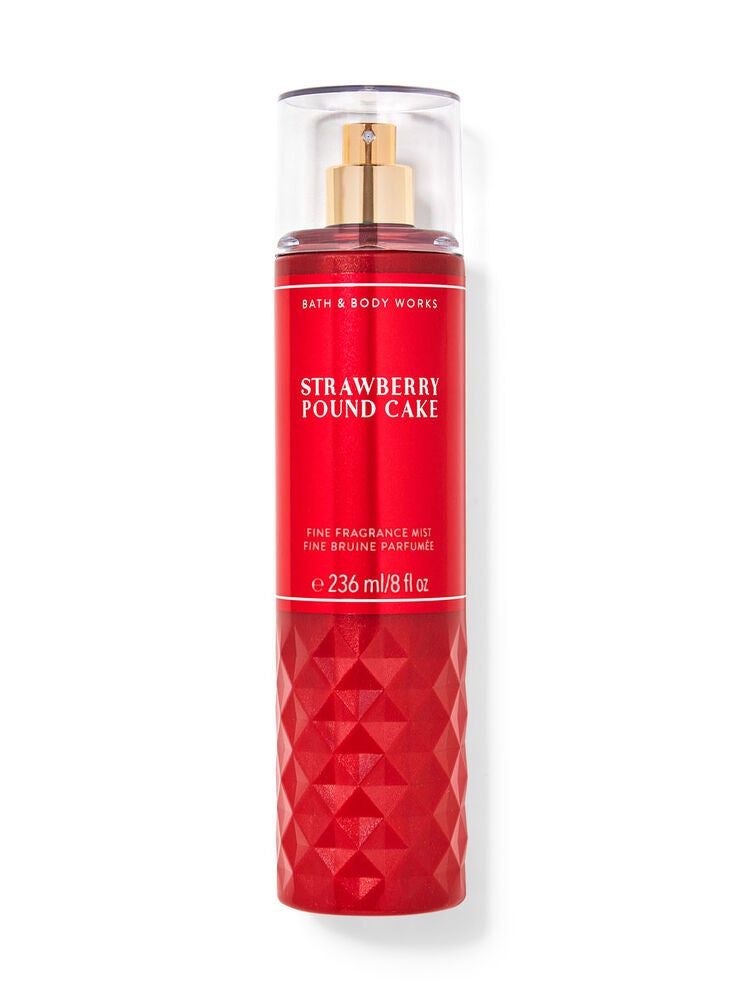 Strawberry Pound Cake Fine Fragrance Mist Bath and Body Works