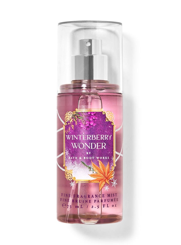 Fine bruine parfumée format mini Winterberry Wonder