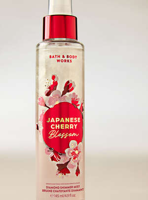 Japanese Cherry Blossom Diamond Shimmer Mist