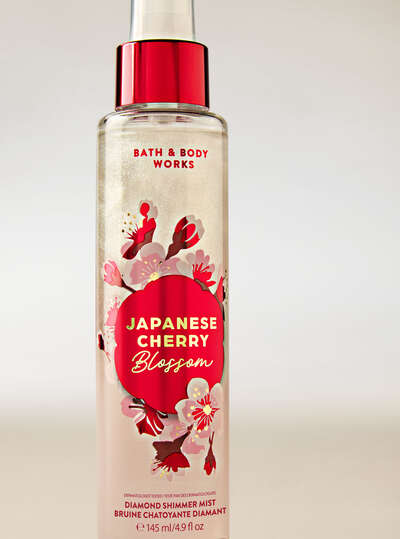 Japanese Cherry Blossom Diamond Shimmer Mist