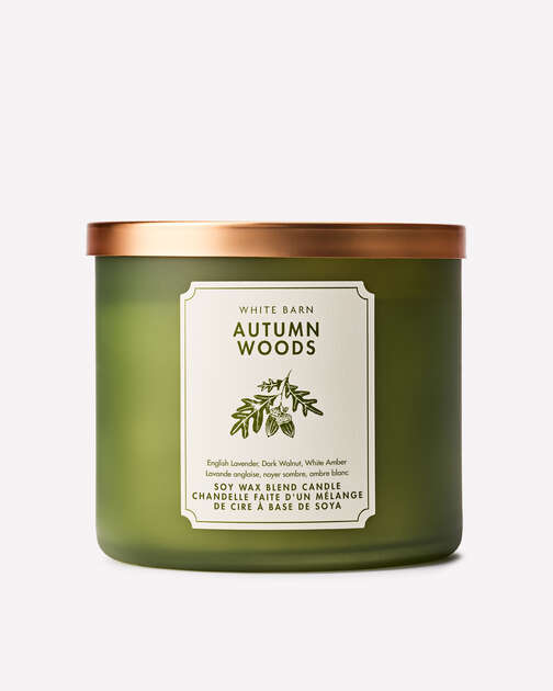 Autumn Woods 3-Wick Candle