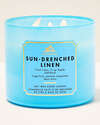 Sun-Drenched Linen 3-Wick Candle