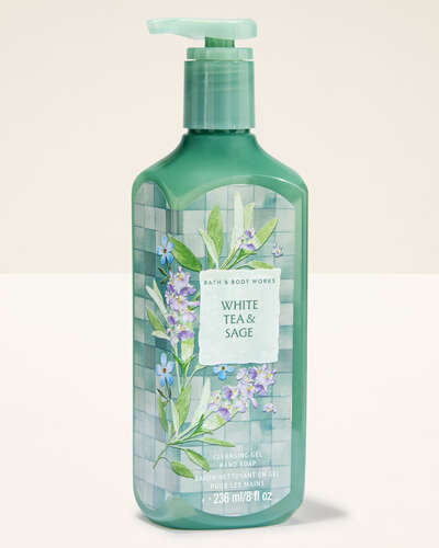 White Tea & Sage Cleansing Gel Hand Soap