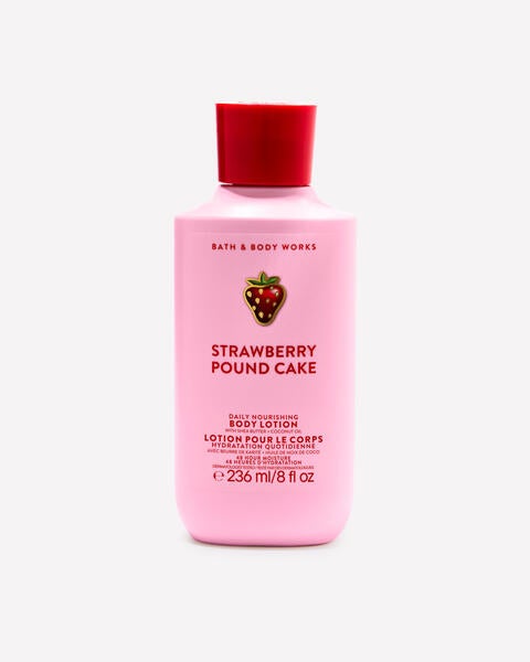 Lotion pour le corps Strawberry Pound Cake