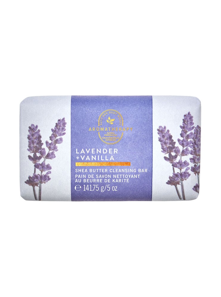 Lavender Vanilla Shea Butter Cleansing Bar Image 1