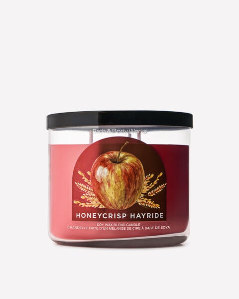 Honeycrisp Hayride 3-Wick Candle