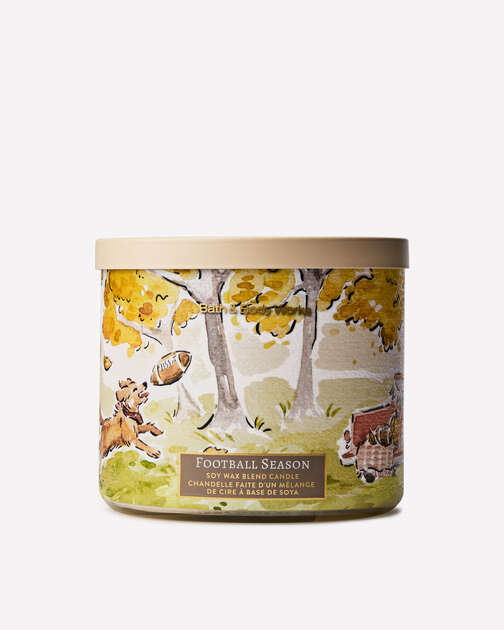 Football Season 3-Wick Candle