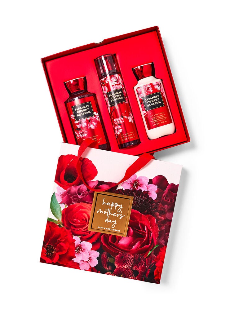 Japanese Cherry Blossom Gift Box Set Bath and Body Works