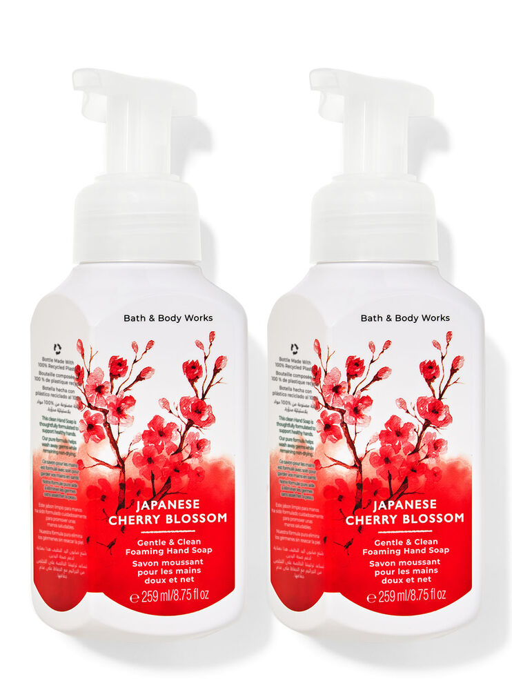 Japanese Cherry Blossom Gentle & Clean Foaming Hand Soap, 2-Pack