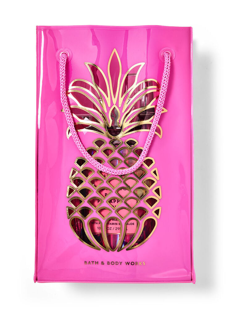 Pink Pineapple Sunrise Gift Bag Set Image 2