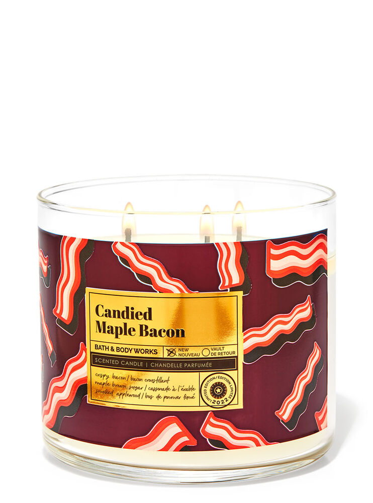 Candied Maple Bacon 3-Wick Candle