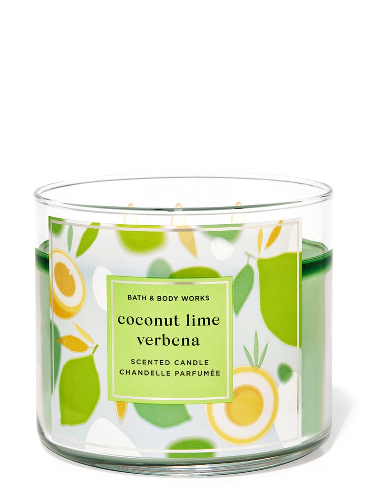 Coconut Lime Verbena 3-Wick Candle