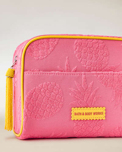 Pink Pineapple Cos Bag Cosmetic Bag