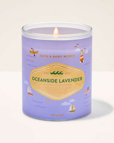 Oceanside Lavender Single Wick Candle