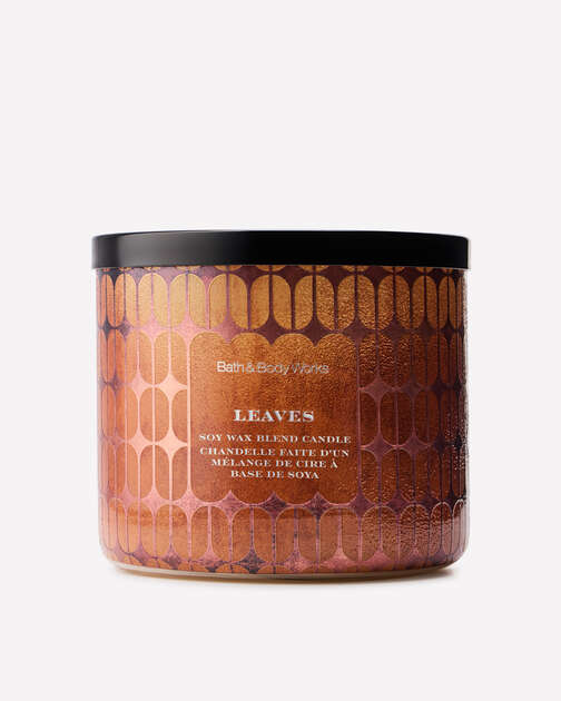 Leaves 3-Wick Candle