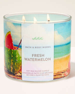 Fresh Watermelon 3-Wick Candle