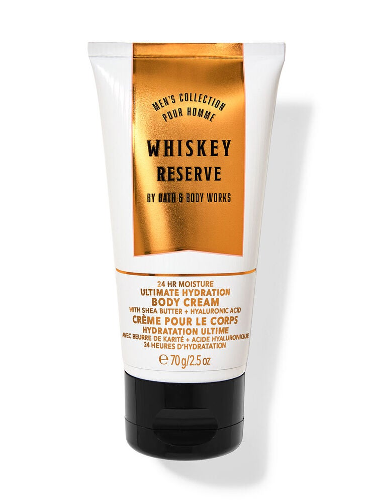 Whiskey Reserve Travel Size Ultimate Hydration Body Cream | Bath and ...