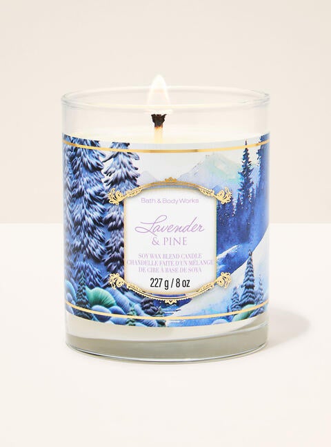 Lavender & Pine Single Wick Candle