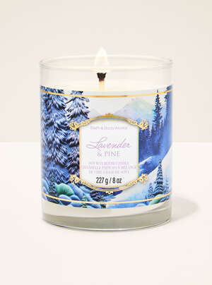 Lavender & Pine Single Wick Candle