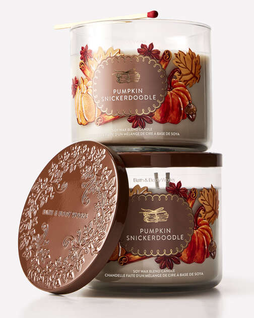 Pumpkin Snickerdoodle 3-Wick Candle
