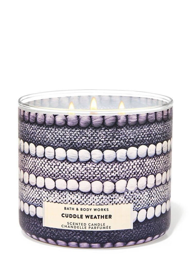 Cuddle Weather 3Wick Candle Bath and Body Works