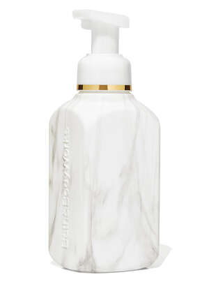 White Marble Gentle & Clean Foaming Hand Soap Dispenser