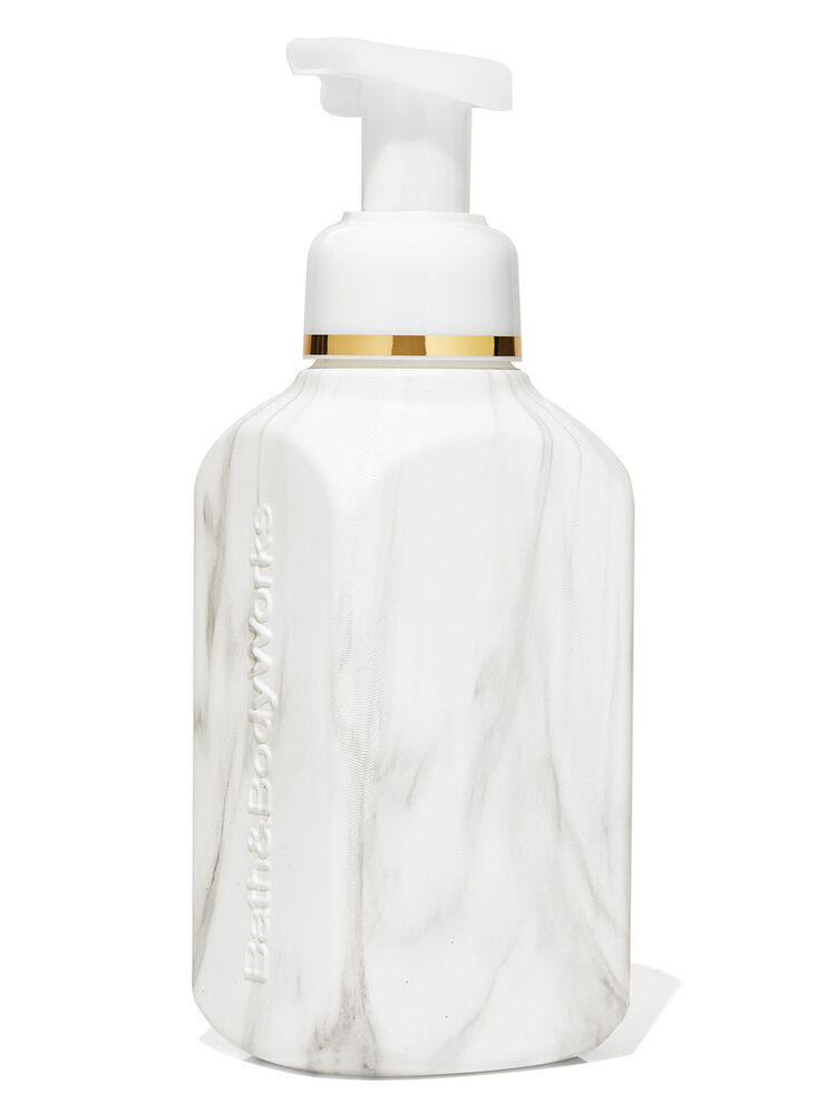 White Marble Gentle & Clean Foaming Hand Soap Dispenser