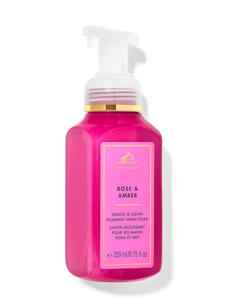 Rose & Amber Gentle & Clean Foaming Hand Soap