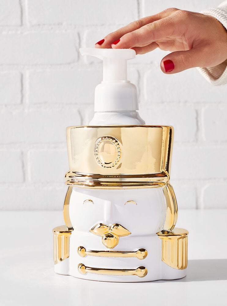 Nutcracker Gentle Foaming Soap Holder Bath and Body Works