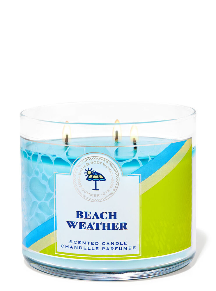 Beach Weather 3-Wick Candle