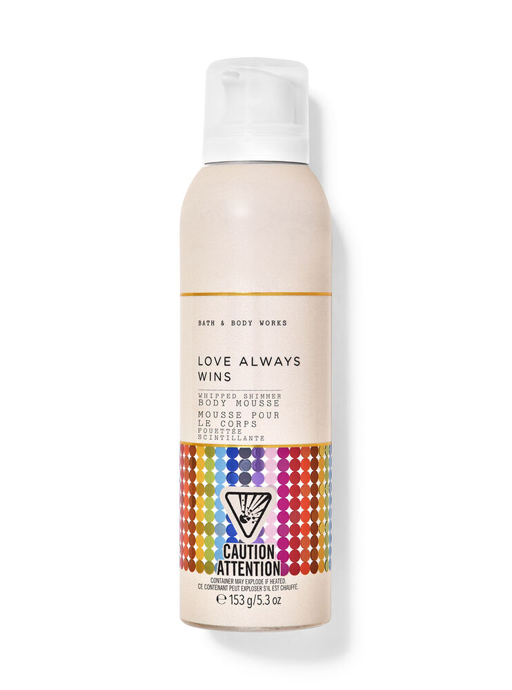 Love Always Wins Whipped Shimmer Body Mousse Image 1