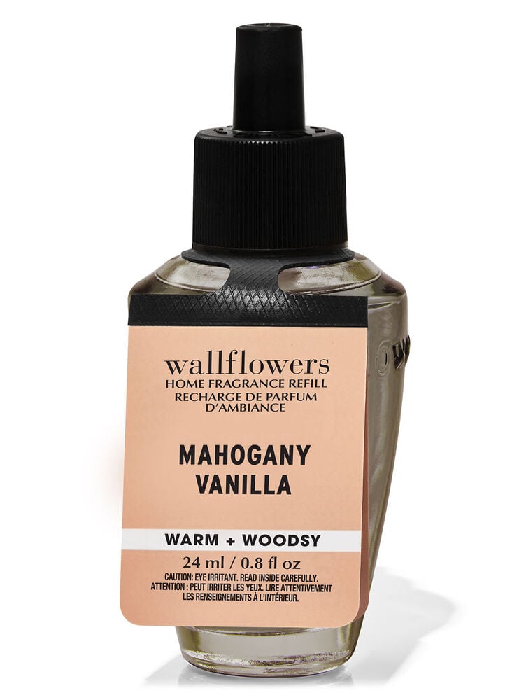 Recharge de fragrance Wallflowers Mahogany Vanilla